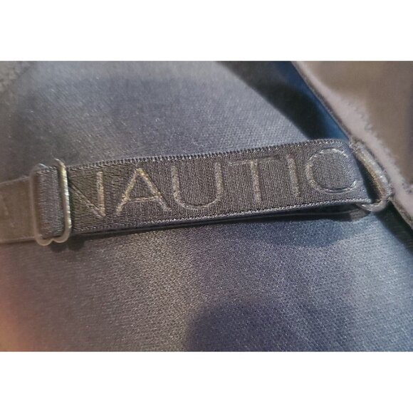 Nautica Intimates Navy Blue Nylon Padded Bra Size 38 C Wire Free - Picture 5 of 7